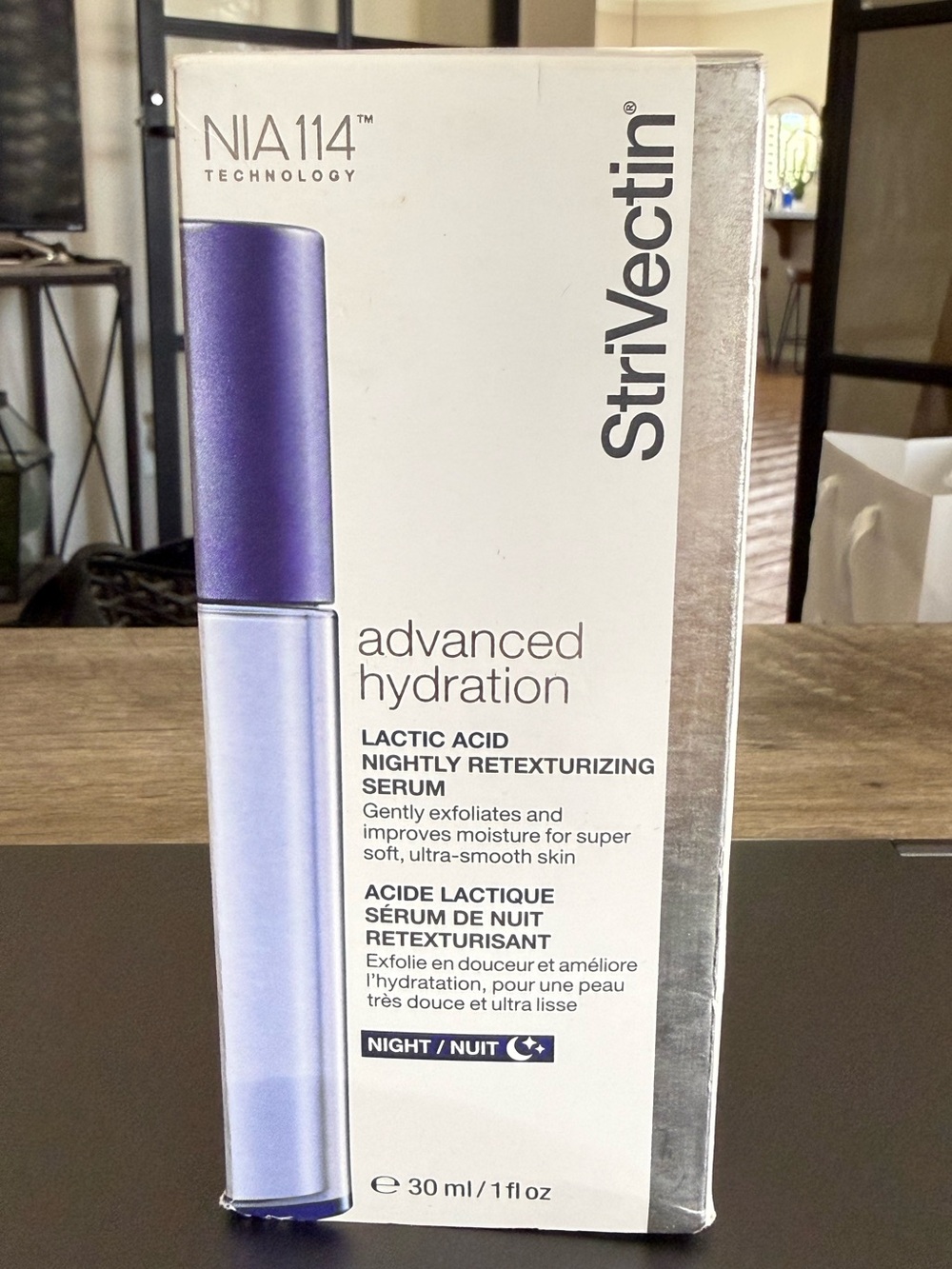 StriVectin Advanced Hydration Lactic Acid Nightly Retexturizing Serum - New